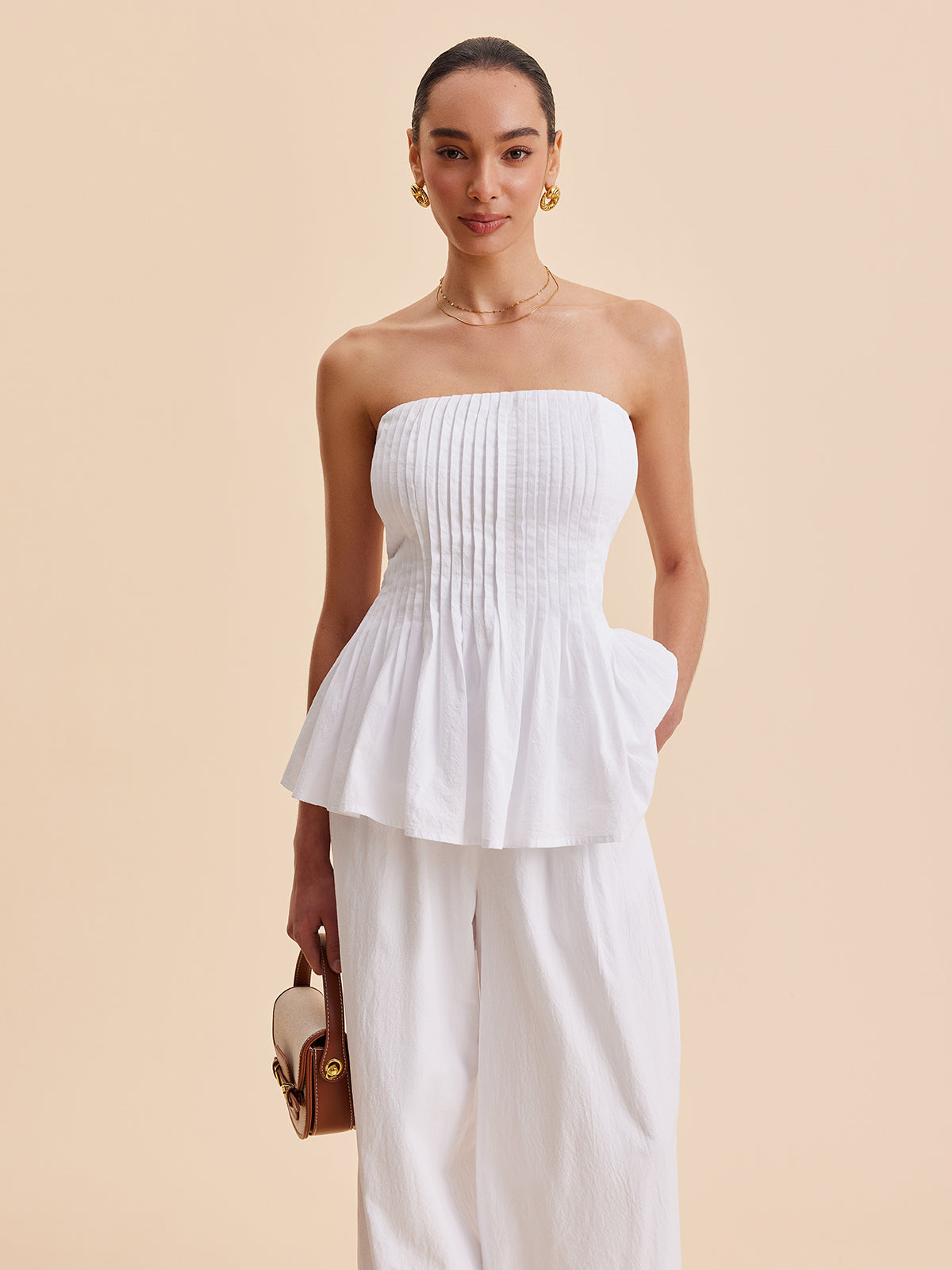 Floral Ruffled Off Shoulder Blouse - EasyApparels