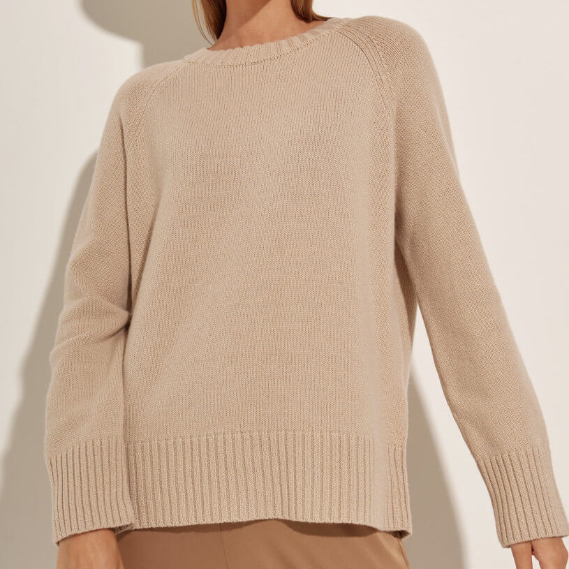 Cozy Womens Crew Neck Pullover Sweater