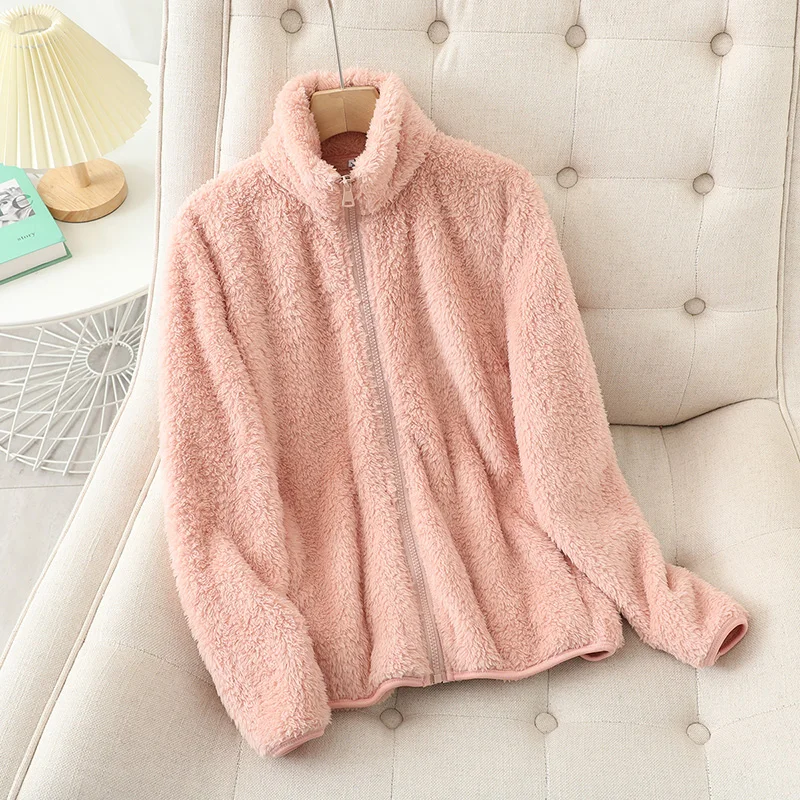 Cozy Women's Reversible Fleece Jacket