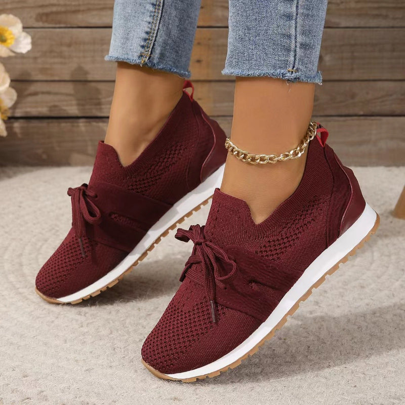 Comfortable Breathable Running Shoes with Gel Support