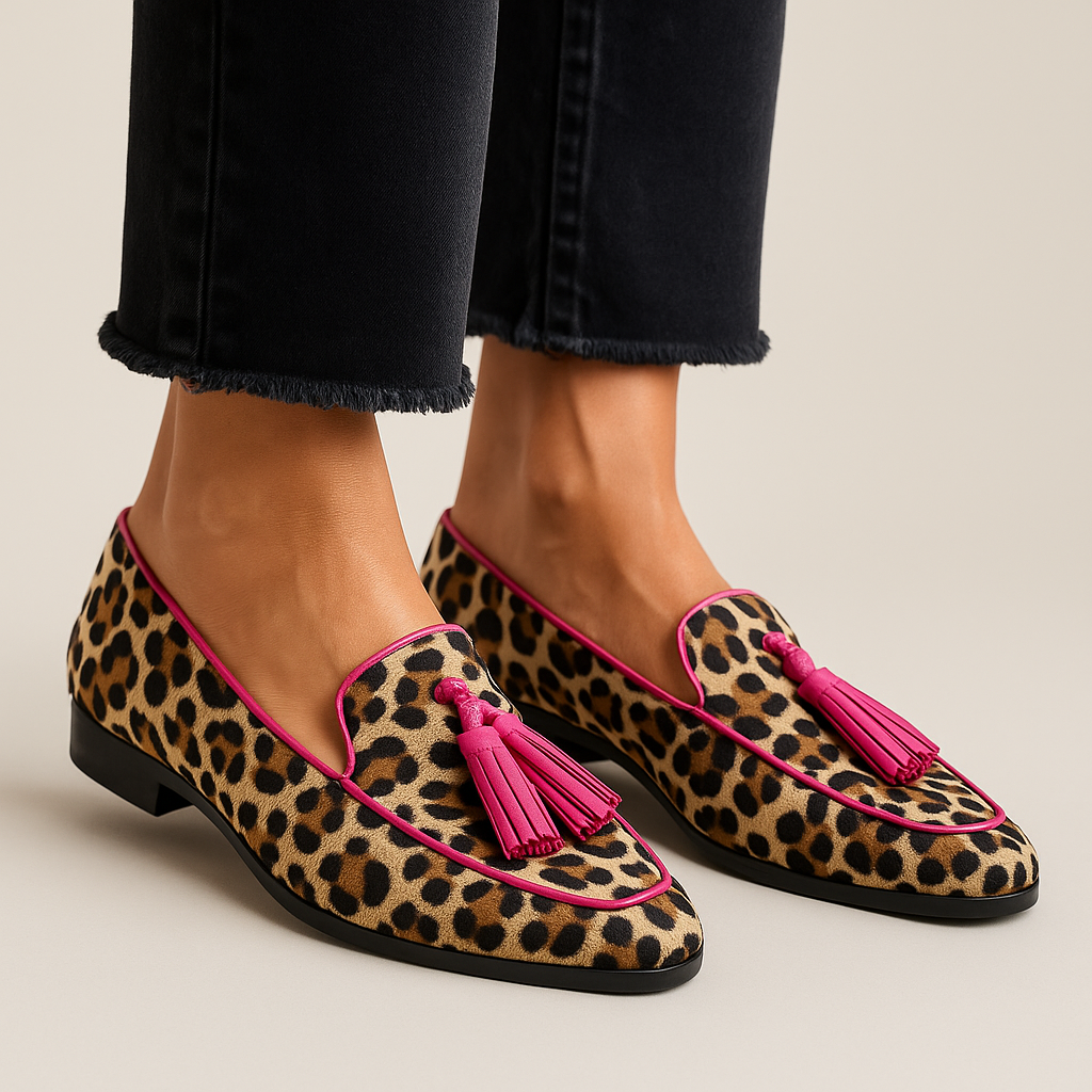 Fashion Tassel Slip On Loafers - Vossary