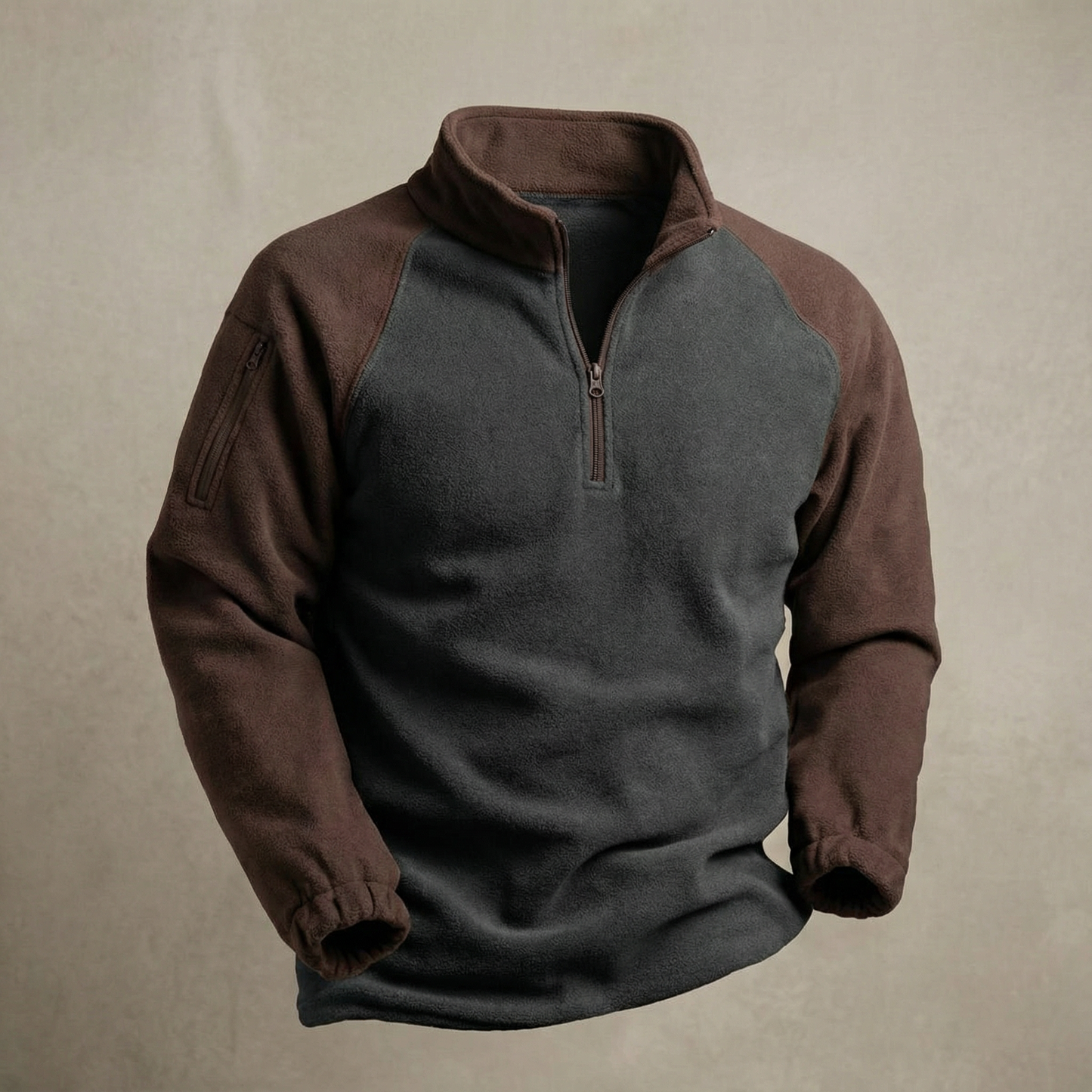 Warm Tech Fleece Quarter Zip Jacket