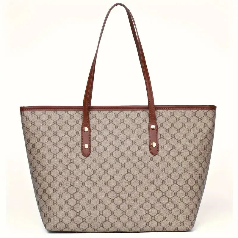 Luxury Leather Shopper Bag