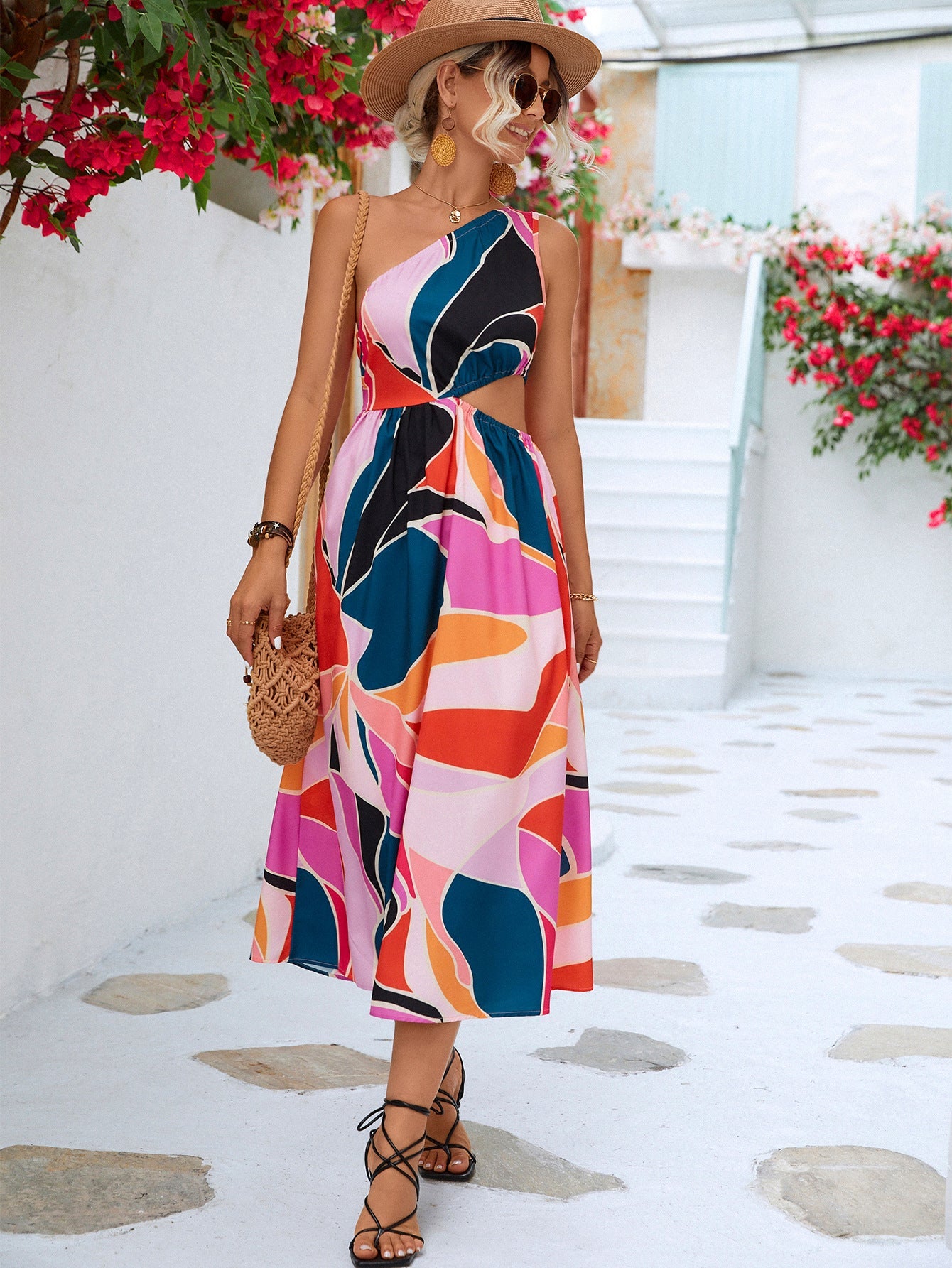Trendy Off Shoulder Summer Dress - EasyApparels