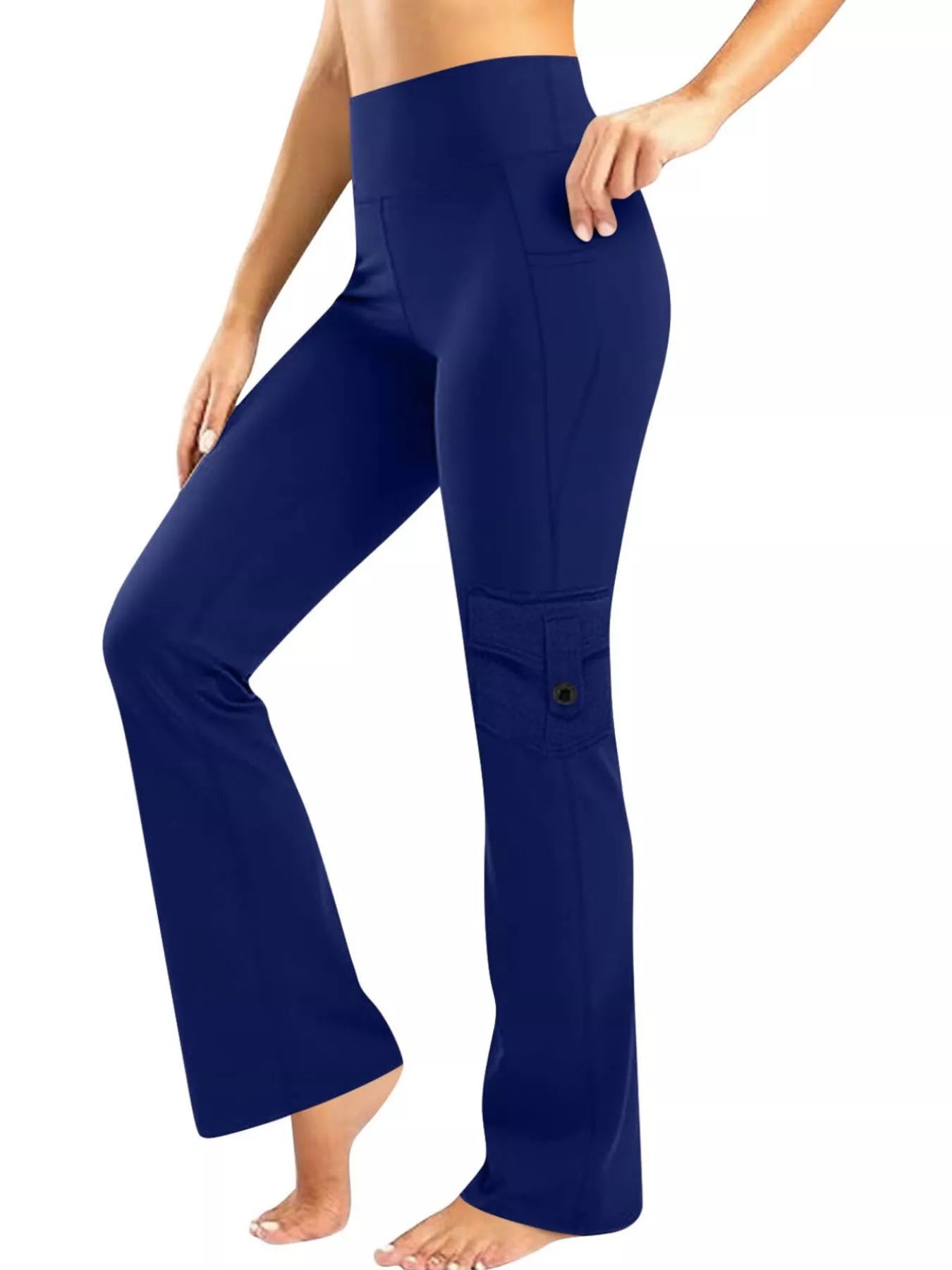 Comfortable Yoga Pants with Side Pockets