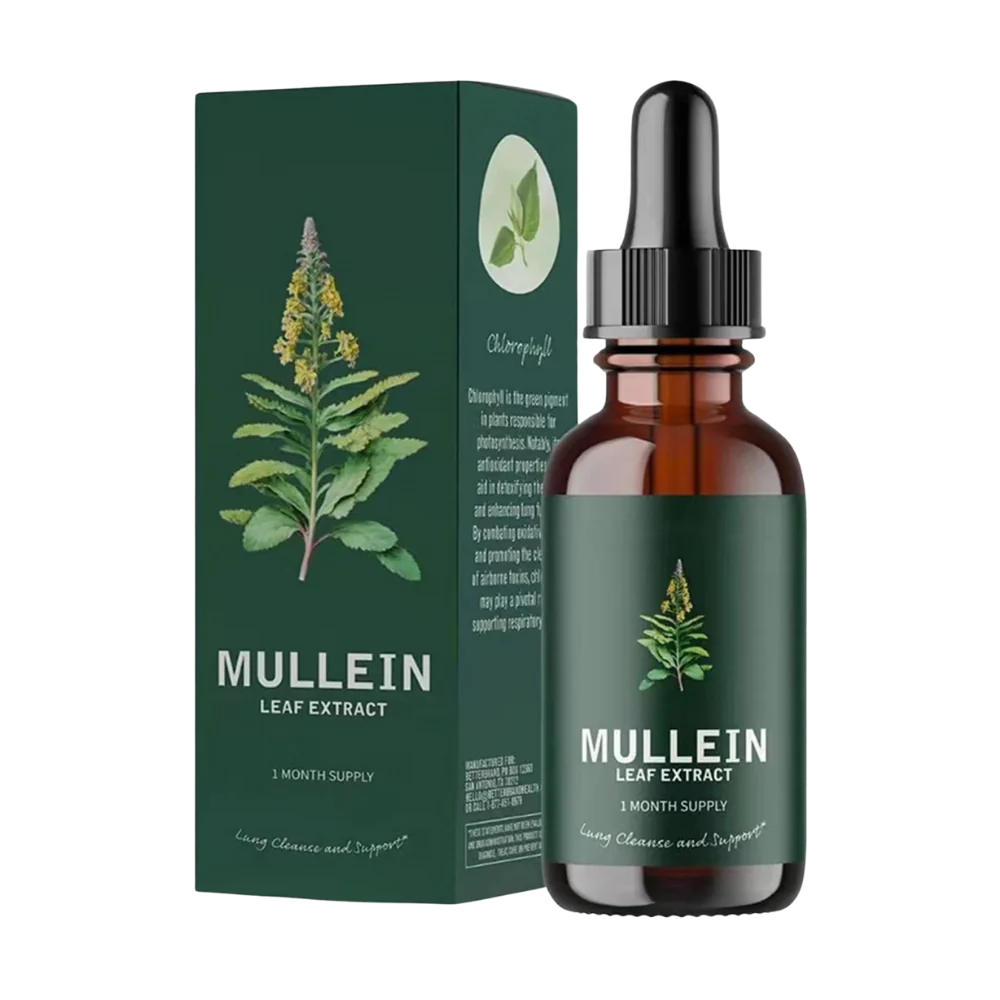 Natural Mullein Extract for Healthy Breathing Aid - Luxicro