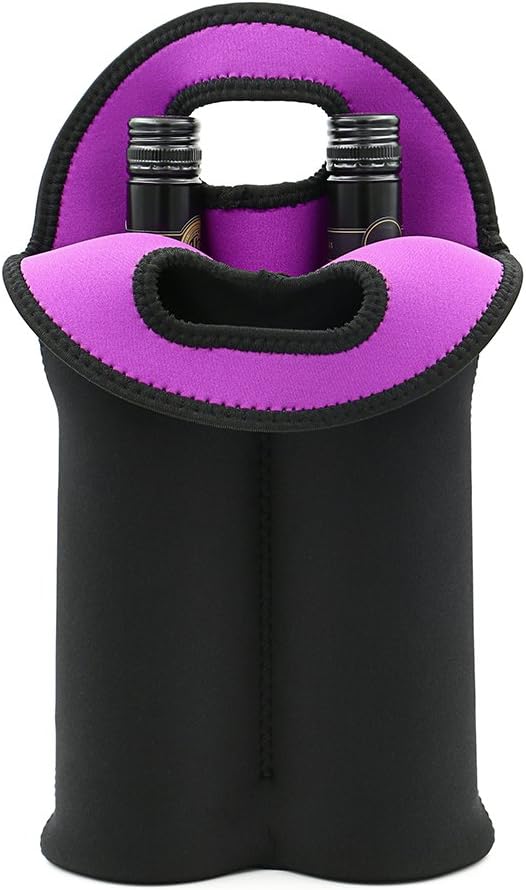 Thermal Double Wine Bottle Tote Bag
