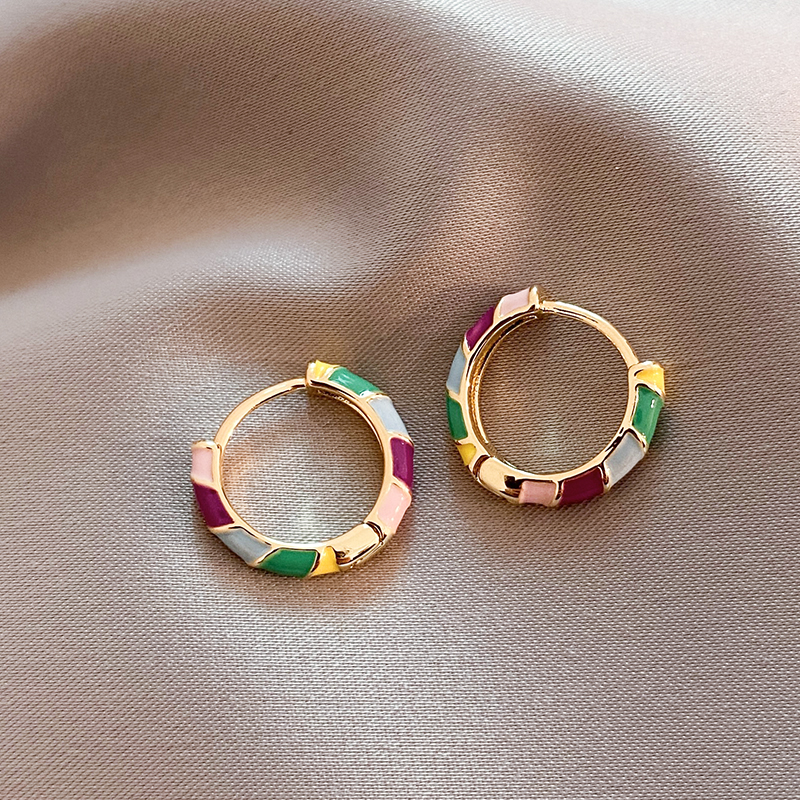 Luxury Rose Gold Drop Earrings - Vossary