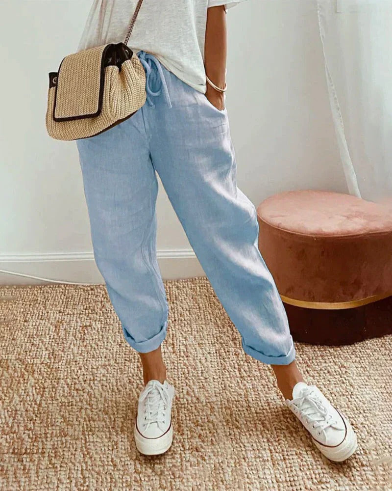 Comfortable Relaxed Fit Trousers