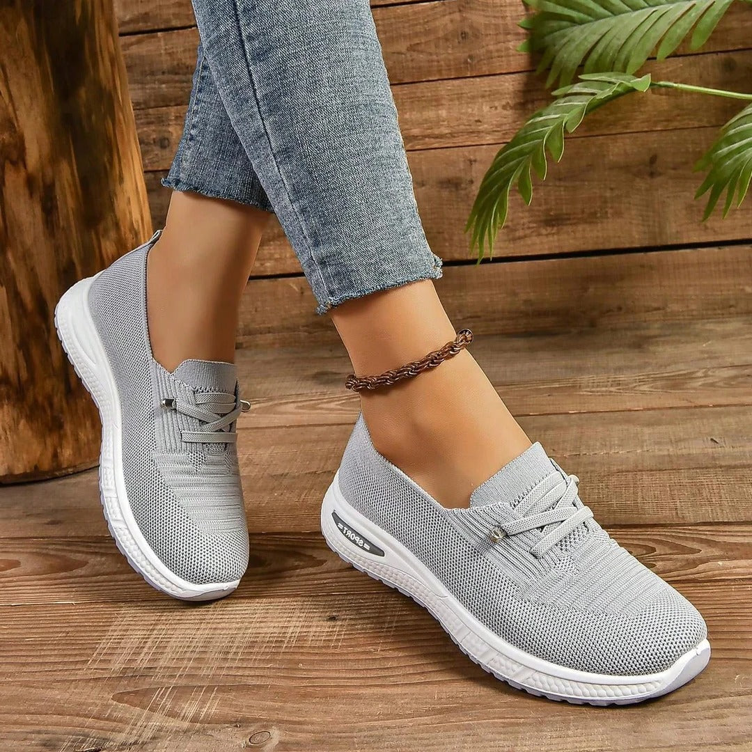Supportive Women's Cushioned Slip On Shoes - EasyApparels