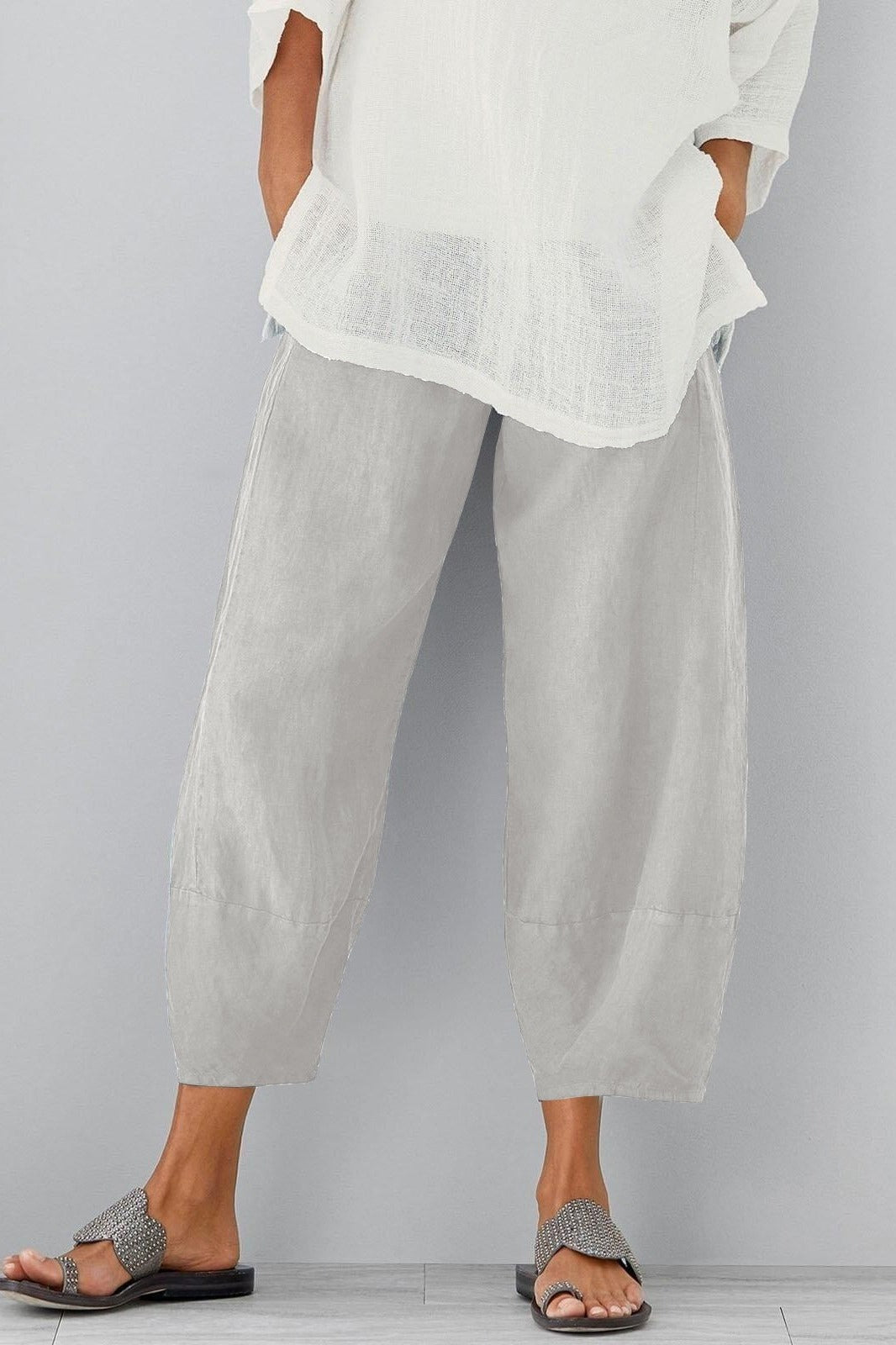 Comfortable Women's Relaxed Fit Pants with Pockets