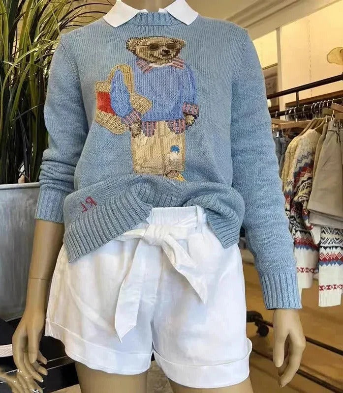 Soft Teddy Warm Knit Sweater - EasyApparels