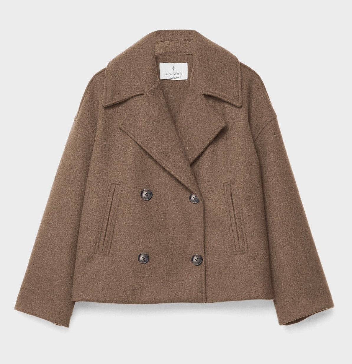 Casual Fit Double Button Coat
