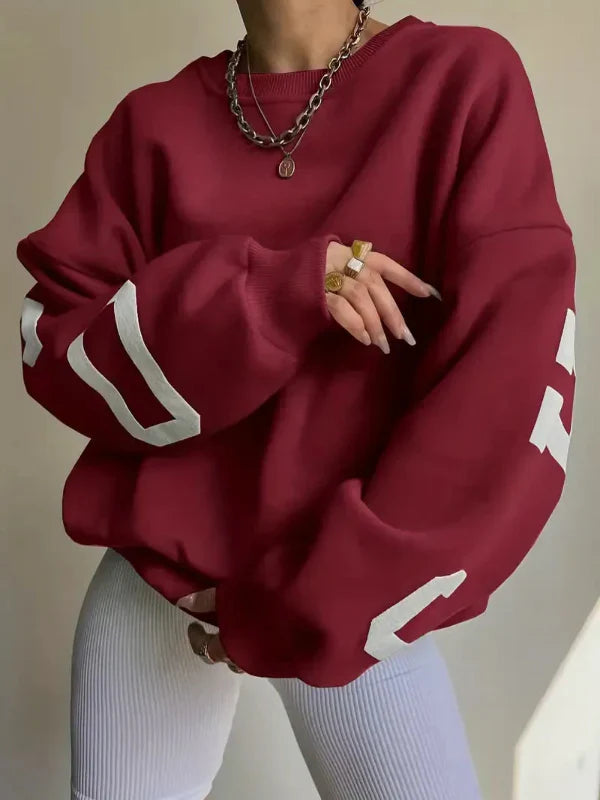 Comfortable Women's Crew Neck Sweatshirt