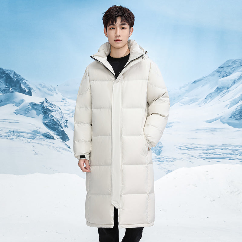 Warm Men's Down Parka Coat