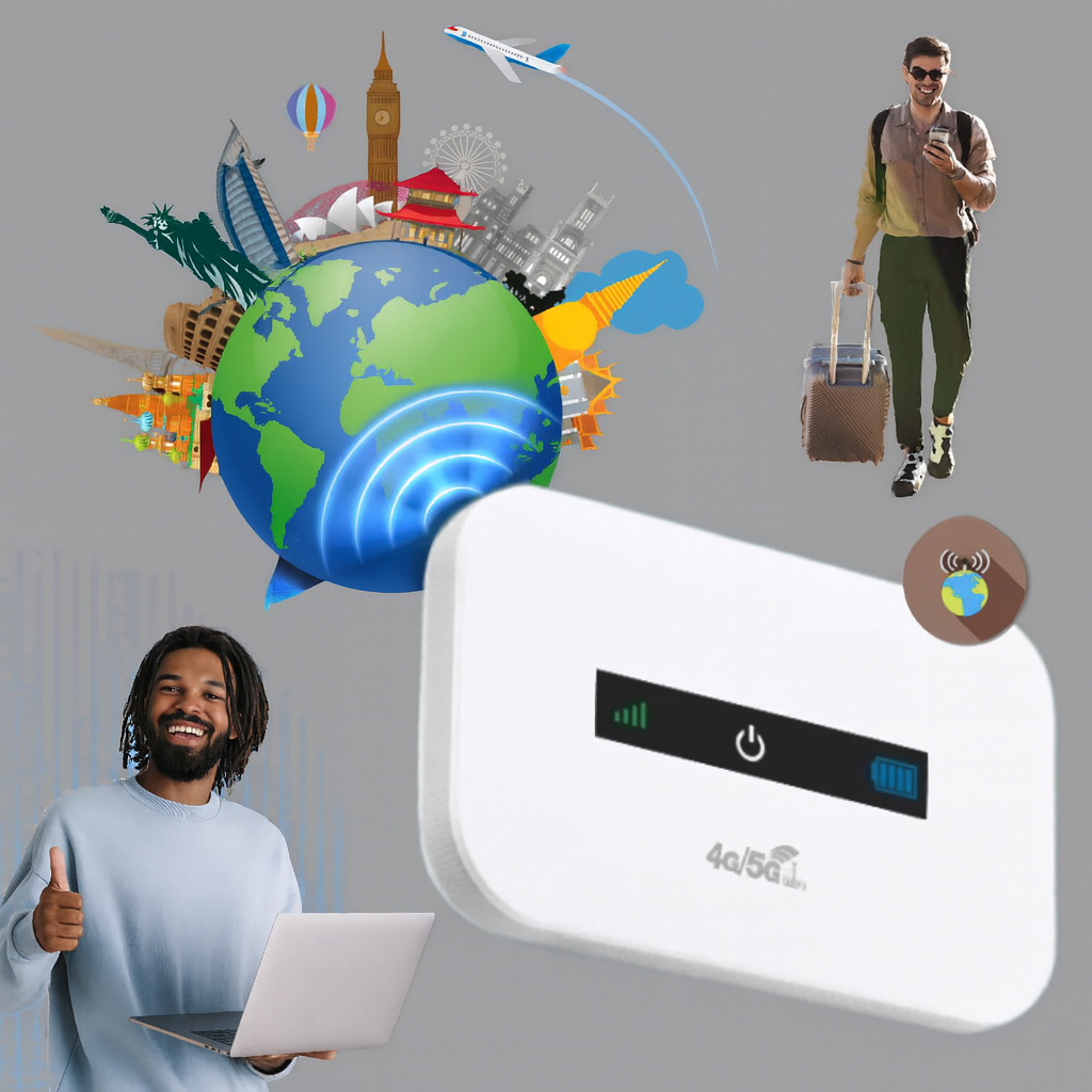 Compact Travel Wi-Fi Hotspot