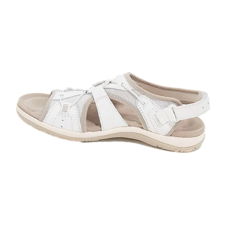 Orthopaedic Ladies Sandals - ComfortTrend-White-2.5-Nora Luxe