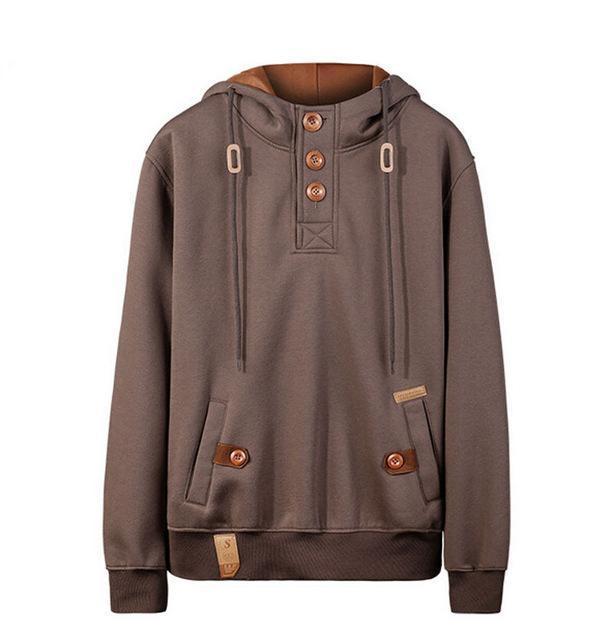 Cozy Fleece Drawstring Hoodie