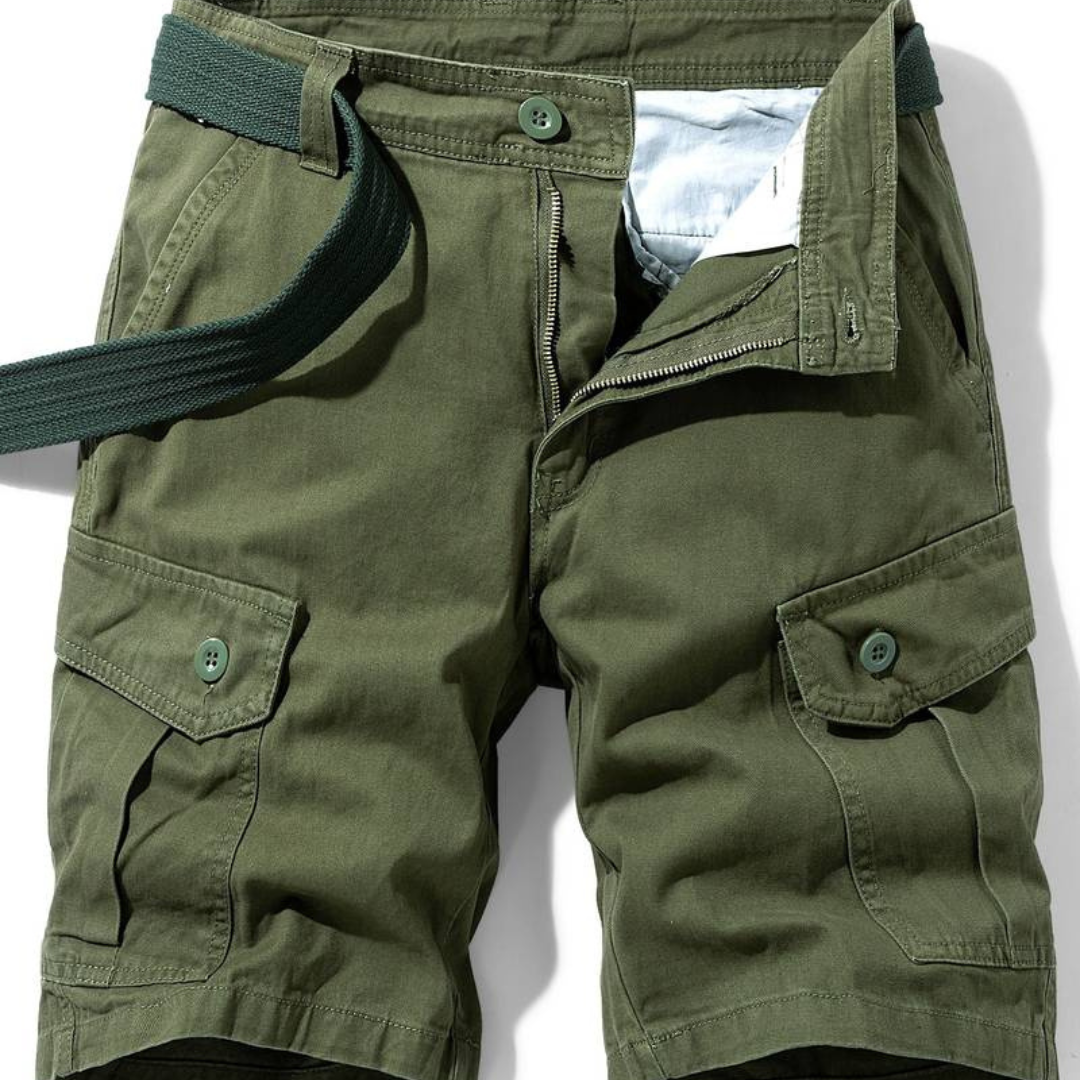 Tough Men's Cargo Shorts with Multiple Pockets