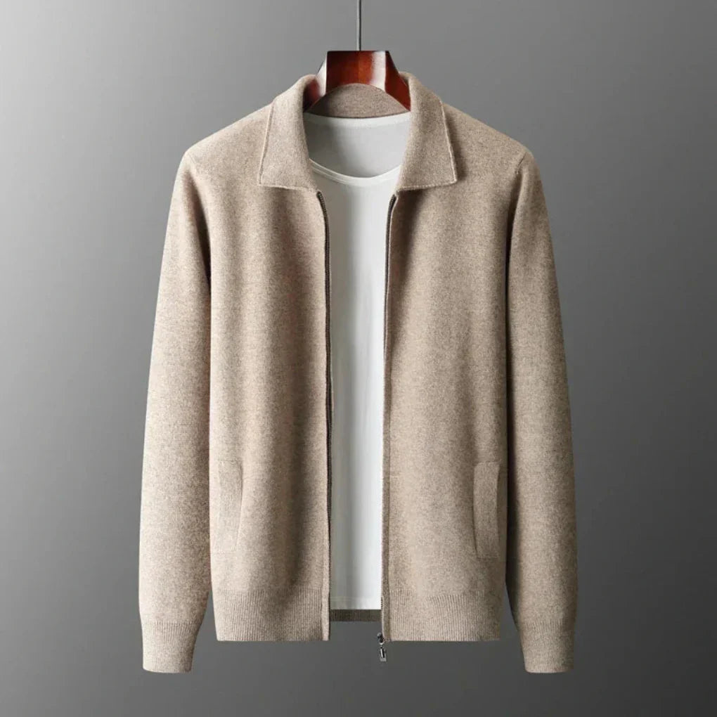 Men's Classic Zip Up Vest with Pockets