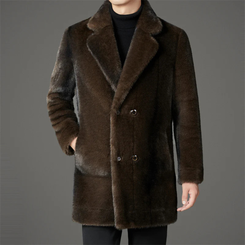 Warm Faux Fur Parka Winter Jacket
