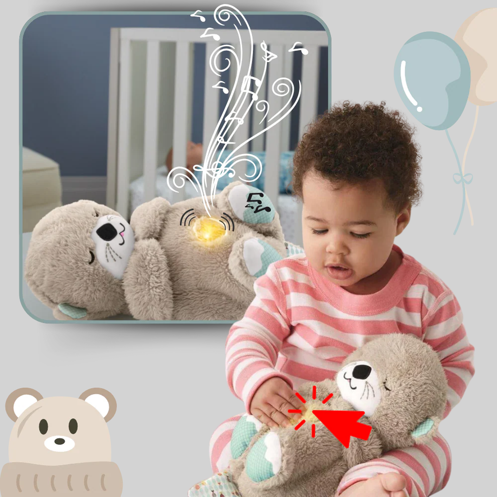 Cuddly Otter Soft Toy – Cozy Bedtime Buddy