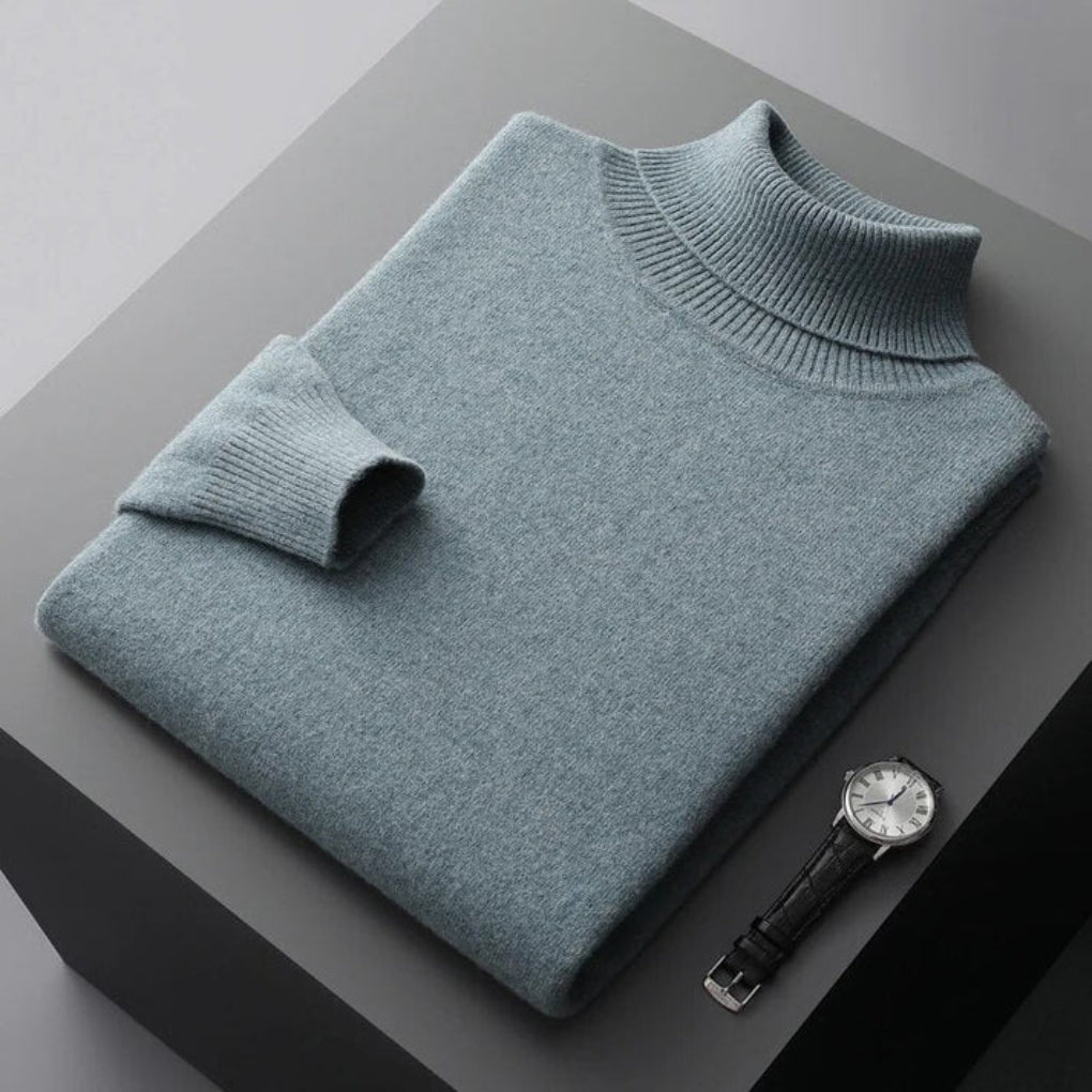 Classic Mens Crew Neck Winter Sweater