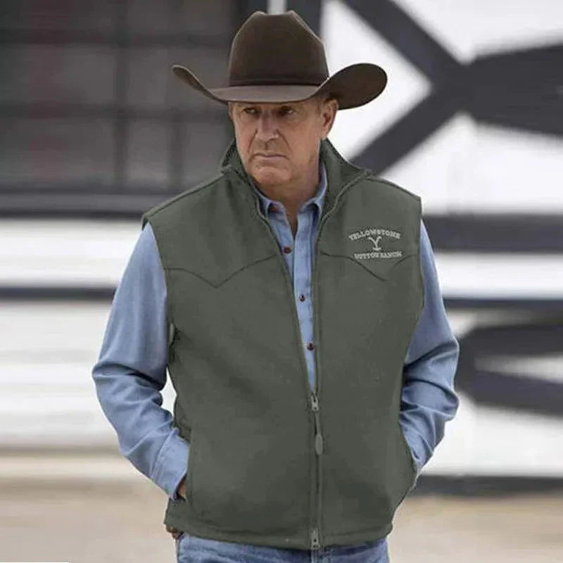 Waterproof Mens Zip Vest