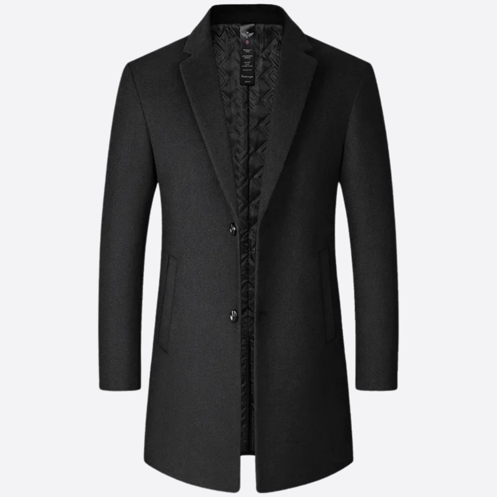 Warm Mens Long Winter Coat