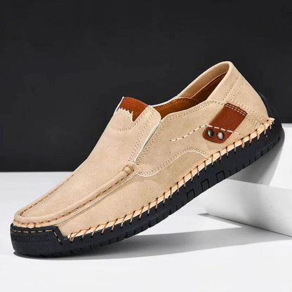 Comfortable Walking Slip-On Shoes with Good Arch Support - Vossary