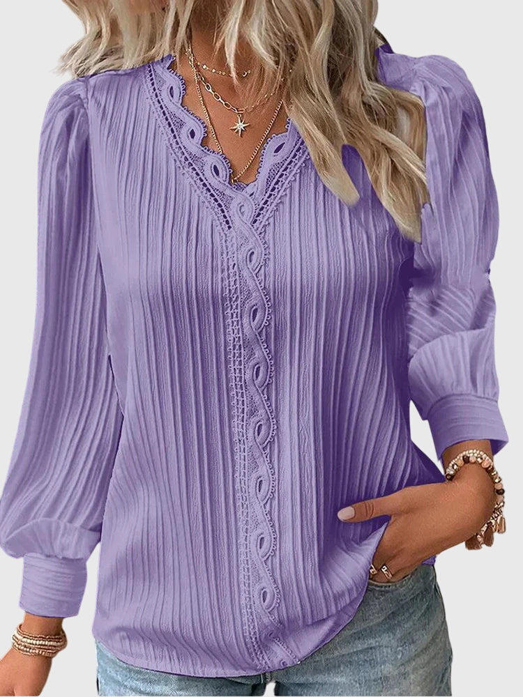 Elegant Casual Women's Pullover Top