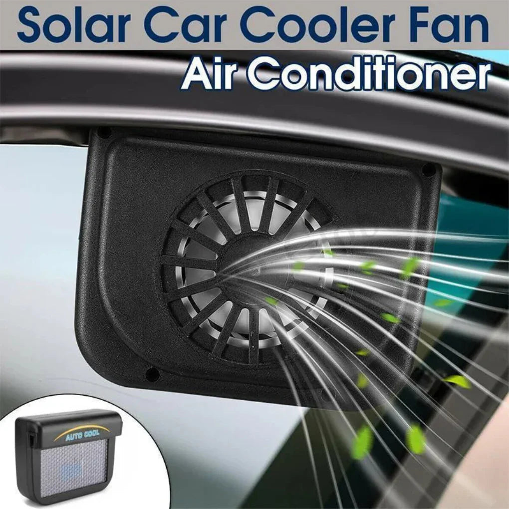 Auto Sun Powered Car Window Ventilator Fan - Vossary
