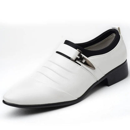 Classic Black Leather Monk Strap Shoes - EasyApparels