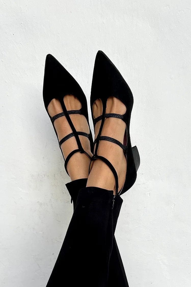 Stylish Pointy High Heels - Vossary