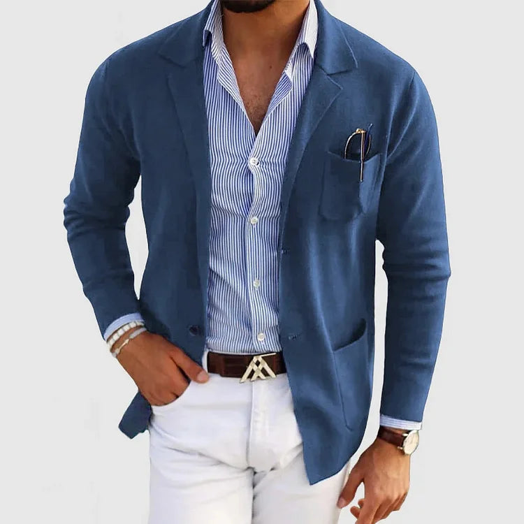 Piero - Elegant Wool Jacket - EasyApparels