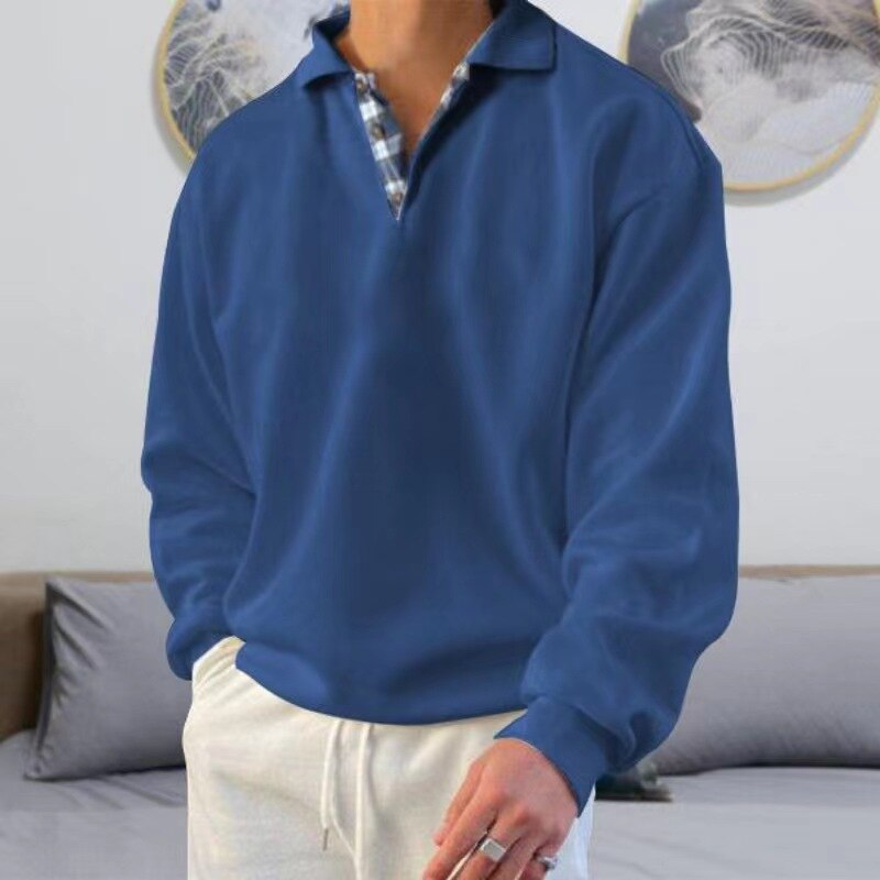 Comfortable Crew Neck Men's Sweater
