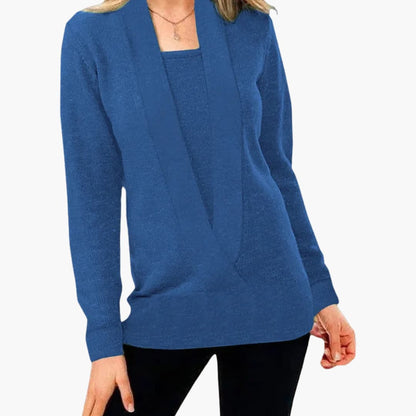 Ladies' Crew Neck Warm Winter Sweater
