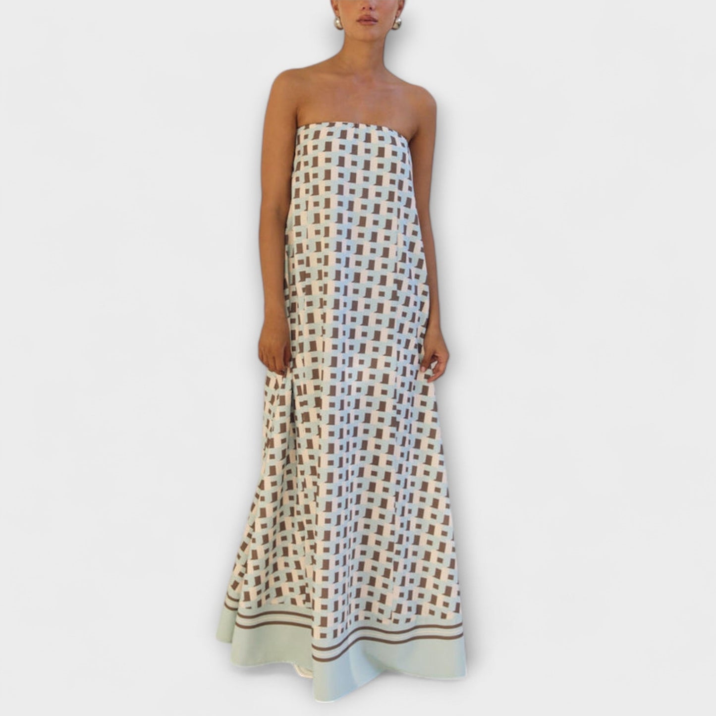 Stylish Cold Shoulder Formal Maxi Dress