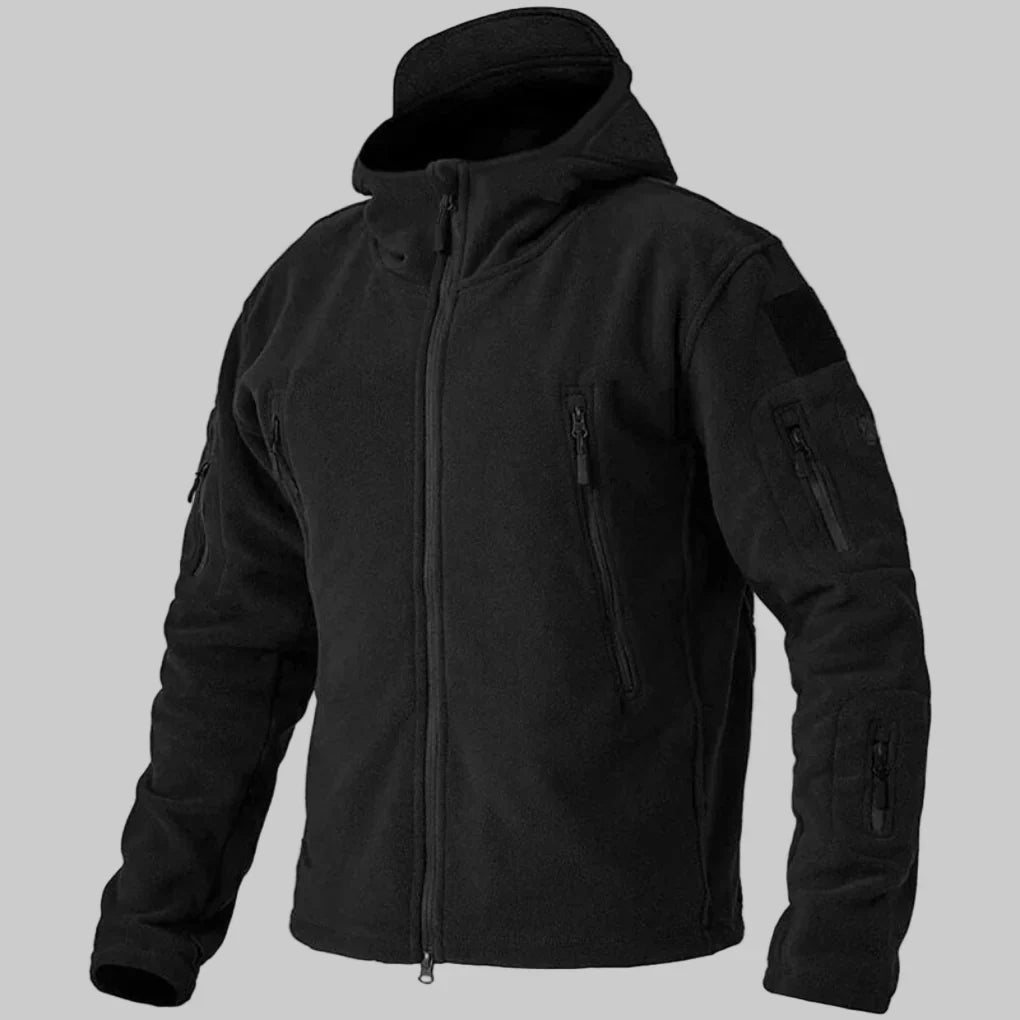 Waterproof Men's Fleece Coat - Durable Daily Jacket - Vossary