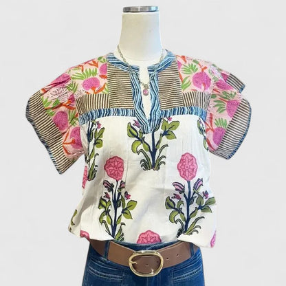 Soft Feminine Women's Blouse - Vossary