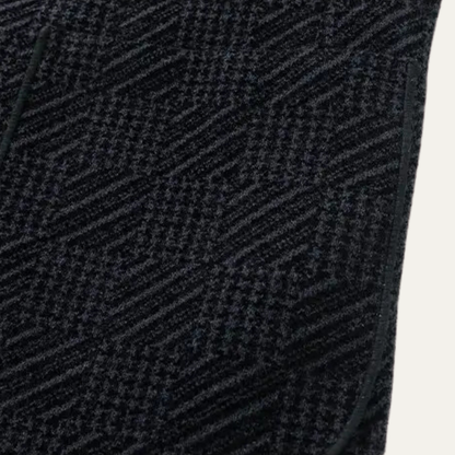 Warm Men's Chenille Blazer with Faux Fur Lining