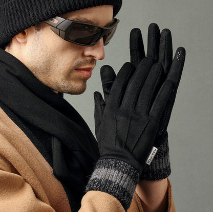 Warm Waterproof Men's Winter Gloves - EasyApparels