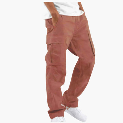 Relaxed Fit Cargo Pants with Large Pockets