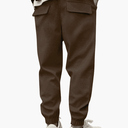 Comfortable Men's Cargo Pants with Big Pockets