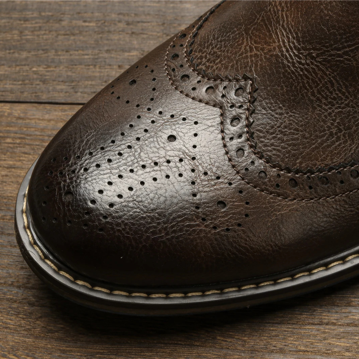Timeless Men's Leather Ankle Boots