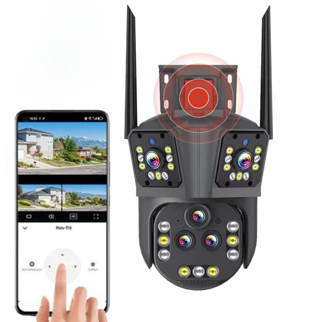 High Definition WiFi Security Camera with 20MP Zoom - Pexav