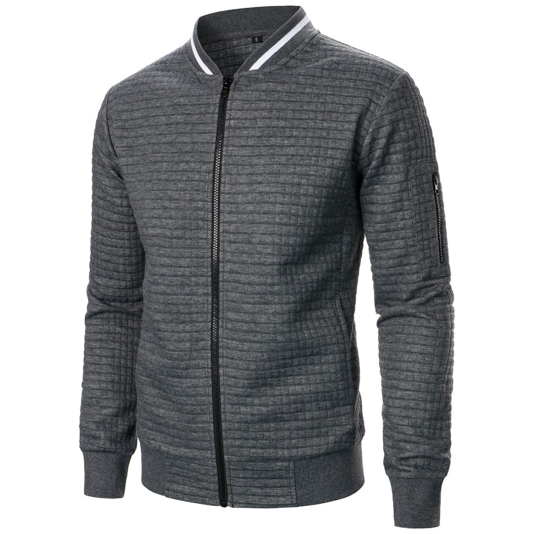 Cozy Fleece Men's Zip Sweater