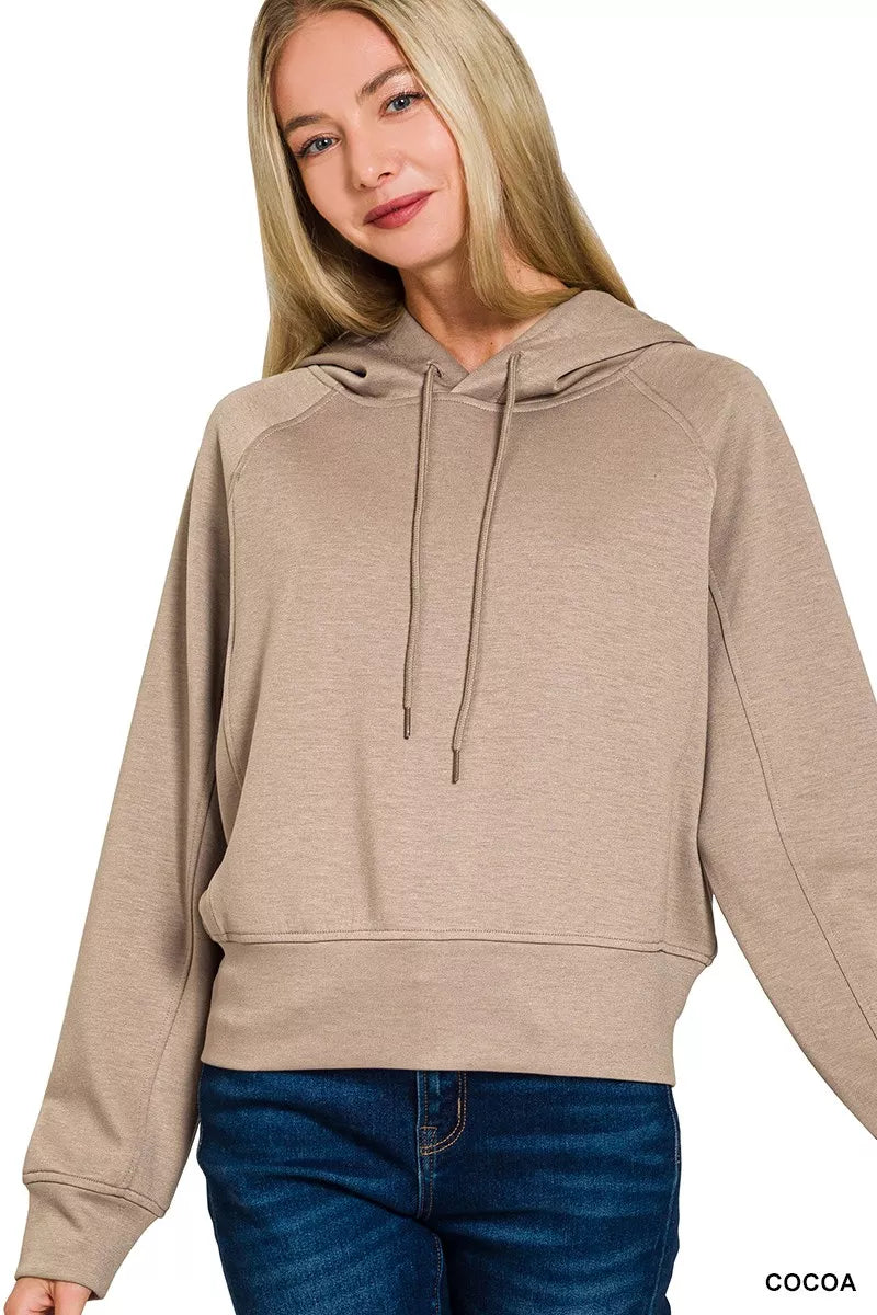 Relaxed Fit Athletic Hoodie