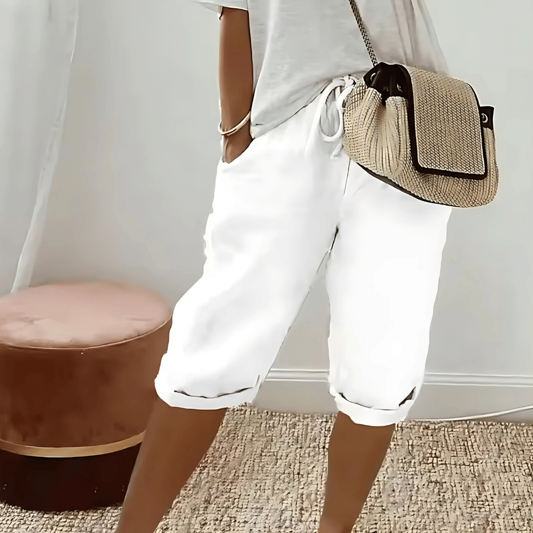 Comfy Women's Breathable Knee Length Shorts