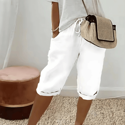 Comfy Women's Breathable Knee Length Shorts